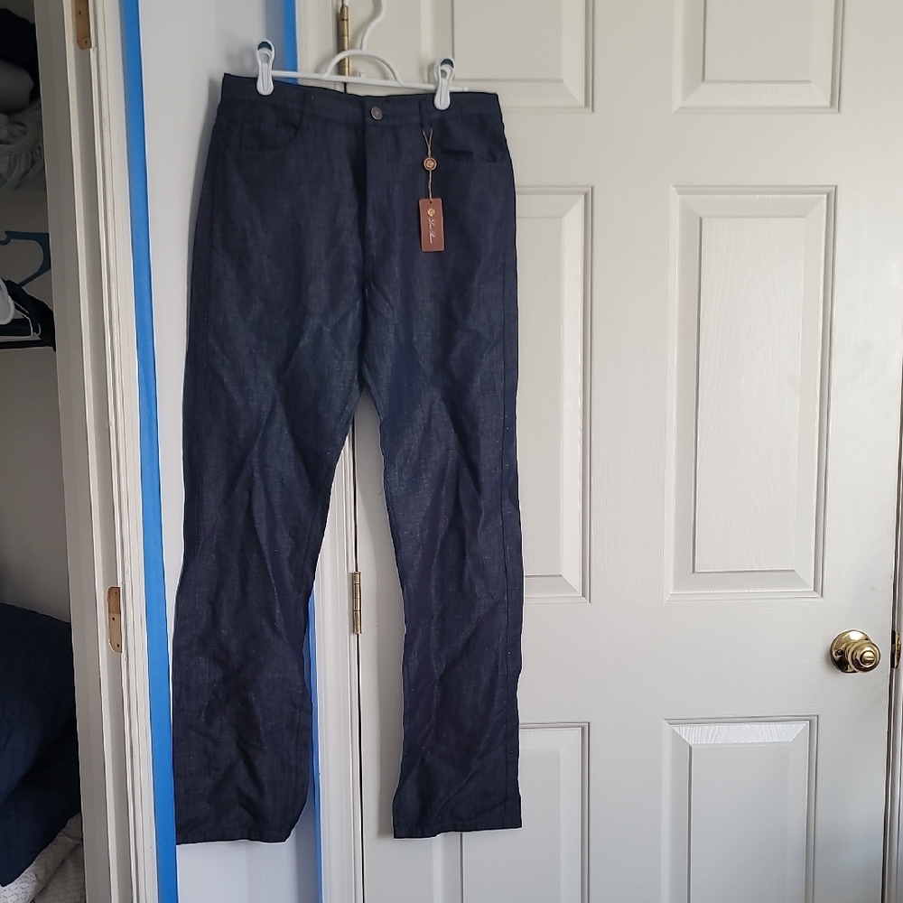 Loro Pianna Women's Denim Slacks